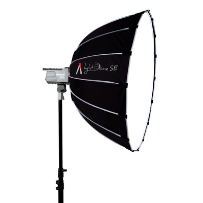 Aputure Light Dome SE 33.5” Large Aperture With Compact Depth Softbox, Bowens Mount Lighting Modifier For Content Creation,  Interviews, And Portrait Photography
