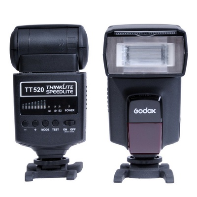 GODOX TT520-II flash speedlite for Nikon Canon Pentax Olymus Panasonic Fujifilm Samsung