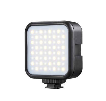 Godox LITEMONS LED6Bi LED Video Light, Rechargeable LED Camera Light, HSI Adjustable 36000 Colors, CCT Bicolor 3200K-6500K, CRI 95, 13 FX Light Effects with 3 Cold Shoe, Support Magnetic Attraction