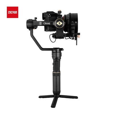 Zhiyun Crane 2S Combo Crane2S with Grip 3-Axis Handheld Gimbal Stabilizer for DSLR and Mirrorless Camera compatible Sony Panasonic LUMIX Nikon Canon Upgraded Version zhi yun Crane 2