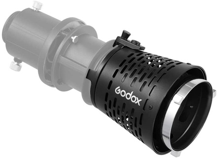 Godox SA-17 Bowens Mount to Godox SA-P Projection Attachment Adapter, Create Theatrical Effects with Your Bowens Mount LED Continuous Light