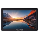 FEELWORLD FW568S 6 Inch On-camera Monitor with F970 External Power and Install Kit 3G-SDI 4K HDMI Input Output 1920X1080 IPS Panel