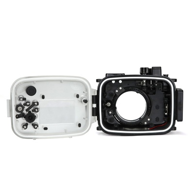 SeaFrogs 40m 130ft Underwater Camera Housing for Canon EOS M6 22mm Lens