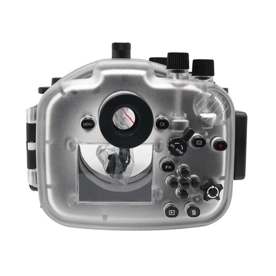 SeaFrogs A7II Pro 40M/130FT Underwater Camera Housing Case w/ 6 inch Wide Angle Lens Kit Waterproof Housing for Sony A7 II A7R II A7S II 28-70mm, 16-35 F2.8 GM, 16-35 F4