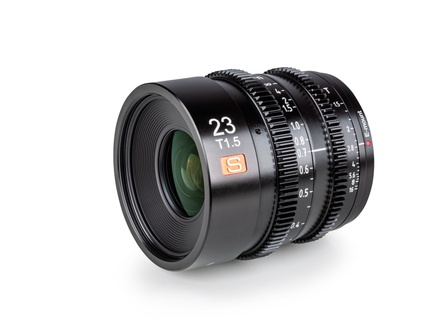 Viltrox S 23mm T1.5 APS-C Cinema Lens Large Aperture Manual Focus for Filmmaking Vlogger Compatible with Sony E-Mount