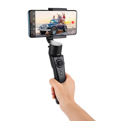 Filmtacy Handheld Gimbal, Smartphone Stabilizer for iPhone 11/11pro/11pro max/Xs/Xs Max/Xr/X, for Android, Samsung, Lightweight Extended and Foldable, Perfect Tool for Vlog YouTube Live Video