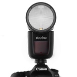 Godox V1 V1-C Li-on TTL On-Camera Round Flash Speedlight For Canon