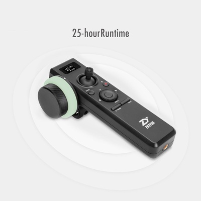 Zhiyun Crane 2 Motion Sensor Remote Control with Follow Focus 2.4G Wireless Control 25 Hours Runtime Visualized Parameters On OLED Screen for Zhiyun Crane 2
