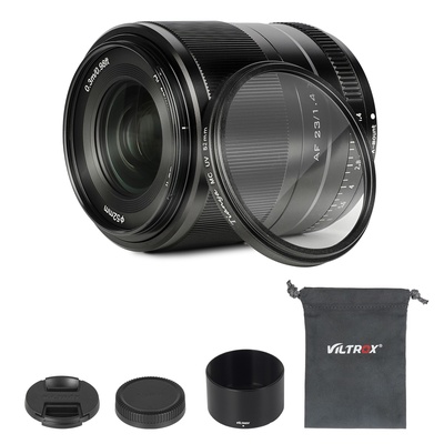 Viltrox 23mm F1.4 Xf Lens Lente Large Aperture Stm Auto Focus Lens For Fujifilm Fuji X-mount Camera Xt30 Xa5 Xa7 Xt2 Xt3