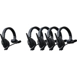 Accsoon CoMo 1H4R headset-based full-duplex 1.9GHz wireless intercom system with 1312ft (400m) range, allowing up to 9 users