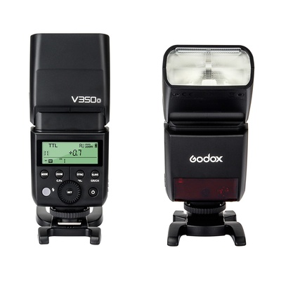 Godox V350F 2.4G GN36 TTL 1/8000s HSS with Li-ion Rechargeable Battery 500 Full Power Camera Flash  22 Steps of Power Outpout(1/1-1/128) for Fuji Fujifilm