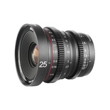 Meike 25mm T2.2 Large Aperture Manual Focus Prime Low Distortion Mini Cine Lens Compatible with Micro Four Thirds M4/3 MFT Olympus/Panasonic Lumix Cameras and BMPCC 4K Zcam E2