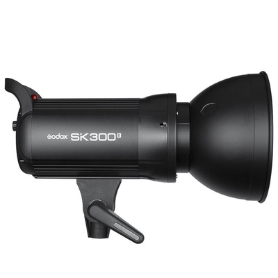 Godox SK300II Studio Strobe 300W, 2.4G Wireless X System GN58 5600K Monolight with Bowens Mount 150W Modeling Lamp, Outstanding Output Stability, Anti-Preflash