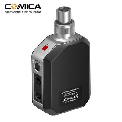 Comica CVM-WM200/300 XLR UHF 96-channels Wireless Plug-In XLR Transmitter for XLR Microphone