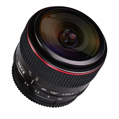 MEIKE MK-6.5mm F2.0 Fisheye Lens for Canon EF-M Mount Lens Camera