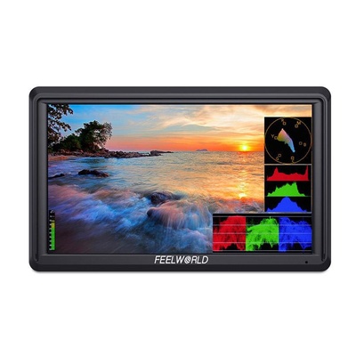 FEELWORLD FW568 V2 with Case 5.5-inch 3D LUT DSLR Camera Field Monitor