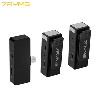 7RYMS RimoMic Pro UC 2.4G Digital Wireless USB Microphone Black