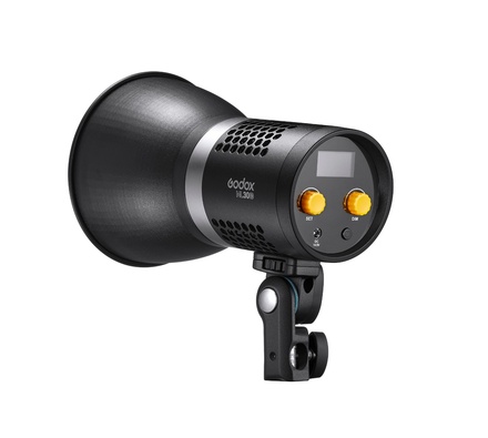 Godox ML30Bi Bi-Color LED Light, Portable Handheld LED Video Light, CRI 96+ TLCI 97+, 21 Lighting Effects, APP Control, Silent Mode (Support NP-F970 Battery)