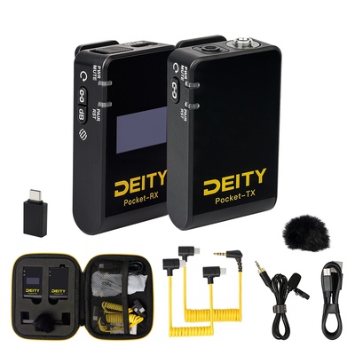 Deity 2.4G Pocket Wireless Mircophone Standard Version-Black