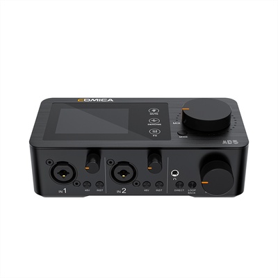 Comica LinkFlex AD5 Feature-packed Audio Interface for Studio Quality Recording, Podcasting, and Streaming, for Guitarist, Vocalist, Podcaster or Producer, for  PC/Win/Mac/Phone/iPad/Tablet