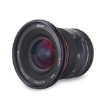 Meike 12mm f/2.8 Ultra Wide Angle Fixed Lens with Removeable Hood for Sony Alpha and Nex Mirrorless E-Mount Camera A7 A7S A7R II A6000 A6300 with APS-C