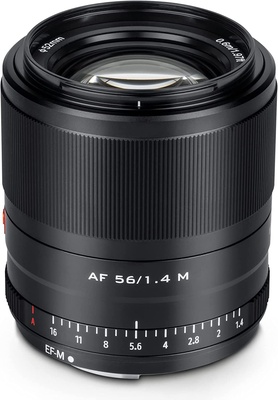 Viltrox 56mm f1.4 EF-M Mount Large Aperture Autofocus Portrait APS-C Prime Lens  for Canon EOS M Cameras