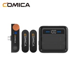 Comica Vimo S-UC 2.4G Dual-channel Mini Wireless Microphone Black