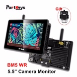 PortKeys BM5 WR 5.5 Inch on Camera DSLR Field Monitor Touch Screen 1920x1080 Support SDI HDMI for RED KOMODO/BMPCC4/6K 6K Pro