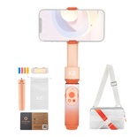 Zhiyun Smooth X2 Combo Smartphone gimbal Stabilizer for iPhone 11 Pro Xs Max Xr X 8 Plus 7 6 SE Android Smartphone Samsung Galaxy Note10 S10-Orange