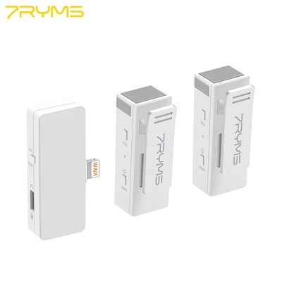 7RYMS RimoMic Pro LN 2.4G Digital Wireless USB Microphone White