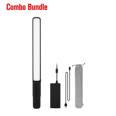 Zhiyun Video Light Stick Wand Photography Light FR100C - Combo Black