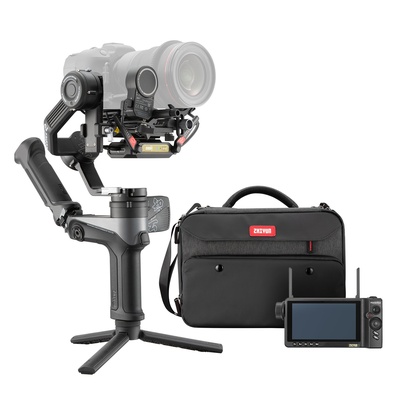 Zhiyun Weebill 2 Pro Plus,3-Axis Handheld Gimbal Stabilizer w/ Carry case, Handgrip, Follow Focus Servo, Image Transmission Transmitter 3.0 and mastereye Controller, for DSLR Camera Mirrorless Cameras Professional Video Stabilizer Compatible with Sony Nik