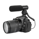 COMICA CVM-V20 Full Metal on-camera Cardioid Directional Shotgun Video Microphone Interview Microphone with Shock-Mount for DSLR Camera, Camcorder