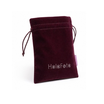 HolaFoto Storage Pouch, 15 x 10cm (5.9 x 3.9in), Soft Protective Bag for Camera Ball Head, Cables, Chargers, Memory Cards & Photography Accessories