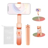 Zhiyun Smooth X2 Smartphone gimbal Stabilizer for iPhone 11 Pro Xs Max Xr X 8 Plus 7 6 SE Android Smartphone Samsung Galaxy Note10 S10- Orange