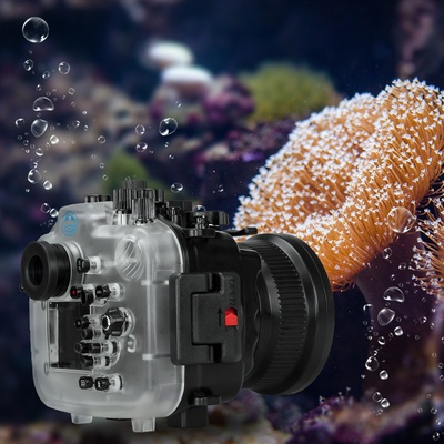 Seafrogs 40m 130ft Underwater Camera Housing Case for Sony A7 III A7R III Camera