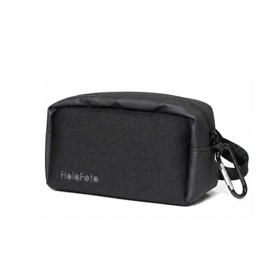 HolaFoto Camera Lens Pouch, Soft Protective Lens Case with Weather-Resistant Exterior, Lightweight Camera Lens Storage Bag for DSLR & Mirrorless Lenses, 7.6" x 3.9" x 3.1"