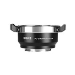 Meike PLTE Adapter for Cine lens Manual Focus Converter PL-Mount Lens to E-Mount Camera