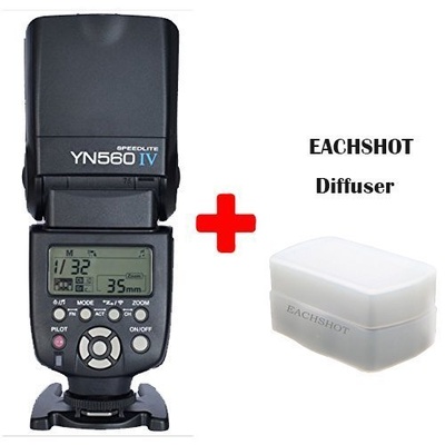 New Yongnuo YN-560 IV Flash Speedlite for Canon Nikon Pentax Olympus DSLR Cameras