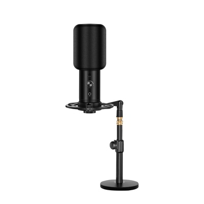 7RYMS SR-AU01-K2 USB Microphone Kit for PC/Phone Recording and Streaming, widely compatible with smartphone, computer and other equipment, and can be used for live streaming, recording, podcasting, games, music recording and other scenes