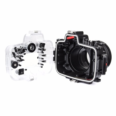 SeaFrogs 5D4 5D IV 40M 130ft Diving Waterproof Housing Case for Canon 5D III IV 5D3 5D4 Supports 24-105mm Lens