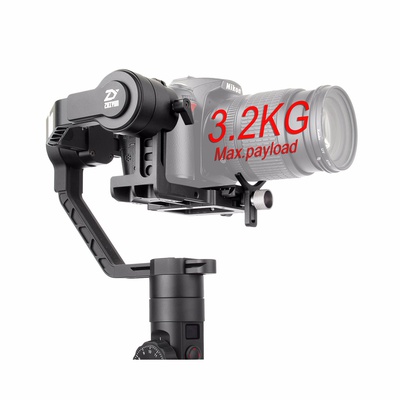 Zhiyun Crane-2 Crane2 3-Axis Handheld Gimbal Stabilizer with Follow Focus 7lb Payload OLED Display 18hrs Long Runtime 1Min Toolless Balance Adjustment for Camera Weighing 1.1lb to 7lb