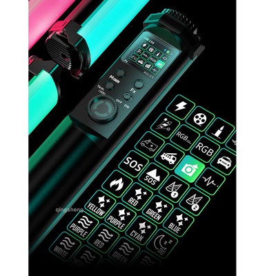 YONGNUO YN360 Mini RGB handheld Led video Light Stick Bi-color 2700K-7500K RGB Colorful Photography Lighting Tube Stick Light