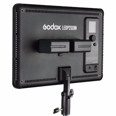 Godox LEDP260C LED Video Lamp Light Panel 3300K~5600K with AC adapter for Camera Vlog Livesteaming