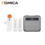 Comica Vimo S-UC 2.4G Dual-channel Mini Wireless Microphone White