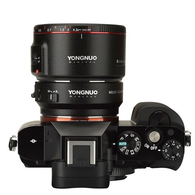 YONGNUO Smart Adapter EF-E II Mount for Canon EF Lens to Sony NEX E-Mount Adapter