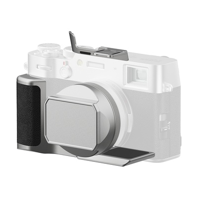 YC ONION Hand Grip for Fujifilm X100 VI Silver