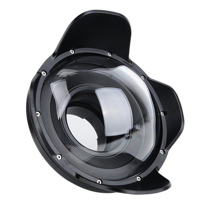 Seafrogs WA-4 WA-005-D Newest diameter 106mm Fisheye Wide angle lens Dome Port for EOS M3(11-22MM,22MM,18-55MM) Fujifilm XPRO2