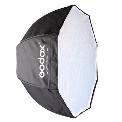 Godox Portable Octagon Softbox 120cm/47.2in Umbrella Brolly Reflector Flash light Softbox for Studio Photo Flash Speedlight
