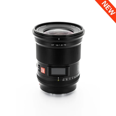 VILTROX AF 16mm F1.8 FE Full Frame Large Aperture Ultra Wide Angle Auto Focus Lens For Sony E-mount Cameras